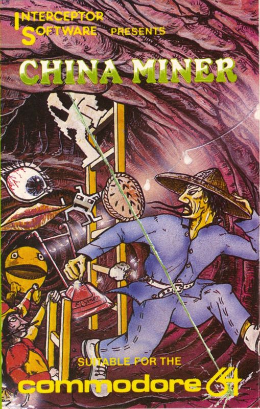 China Miner box art for Commodore 64